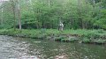 Steve on the Bank at Cross Fork